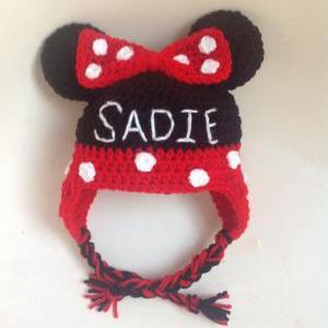 Personalized Mister & Miss Mouse Hat..