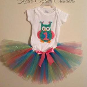 Us ! First, Second, Third Birthday Tutu Outfit,..