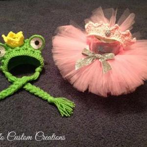 ! Frog Prince & Princess, Bonnet,..
